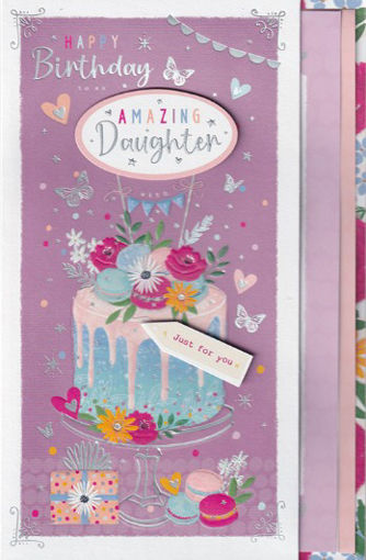 Picture of AMAZING DAUGHTER BIRTHDAY CARD